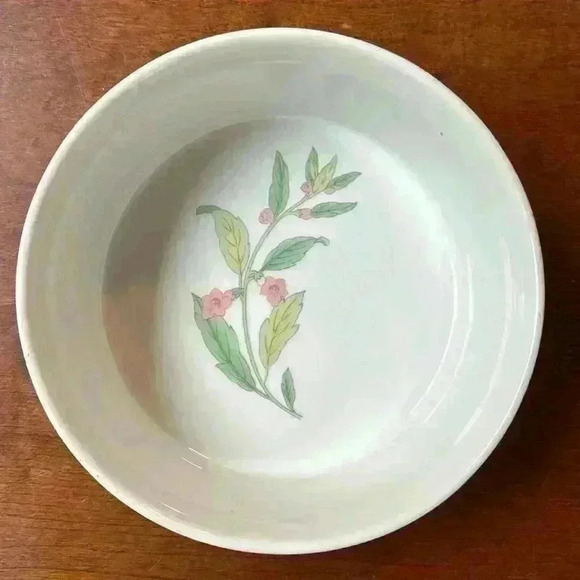 Stafford Herbs And Spices Porcelain Souffle Baking Dish Oven To Table Vintage 70 - Picture 5 of 5